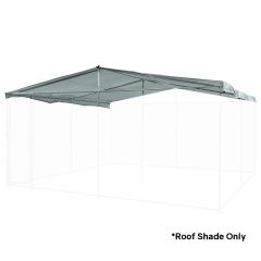 NEATAPET Shade Roof for 4x4m Dog Run Pet Enclosure, UV & Water Resistant, Silver colour