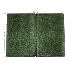 YES4PETS Indoor Dog Puppy Toilet Grass Potty Training Mat Loo Pad 85 x 63 cm