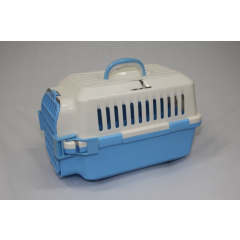 YES4PETS Small Dog Cat Crate Pet Carrier Rabbit Guinea Pig Cage With Tray-Blue