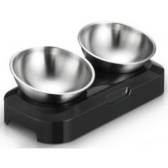 YES4PETS Stainless Steel Pet Bowl Water Bowls Portable Anti Slip Skid Feeder Dog Rabbit Cat
