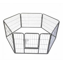 YES4PETS 6 Panel 60 cm Heavy Duty Pet Dog Puppy Cat Rabbit Exercise Playpen Fence