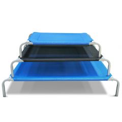 YES4PETS Medium Pet Dog Puppy Cat Bed Trampoline Hammock Cot Bed 100 x 60 x 19 cm