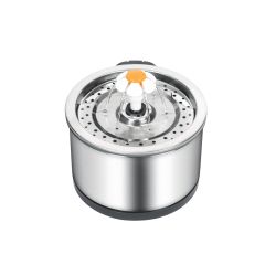 YES4PETS Automatic Electric Pet Water Fountain Dog Cat Stainless Steel Feeder Bowl Dispenser