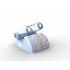 YES4PETS Cat Play Box Kit Pet Toy Kitten Toys Interactive Ball Peek Hunting Toy-Blue