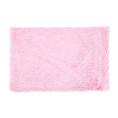 Fluffy Pet Blankets-Soft Faux Fur, Anti-Anxiety Cozy Throws for Cats and Dogs, M 80*55cm light pink