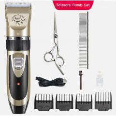 Silent Pet Hair Clipper - Electric Grooming Clippers for Dogs & Cats