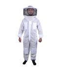 Beekeeping Bee Full Suit 3 Layer Mesh Ultra Cool Ventilated Round Head Beekeeping Protective Gear SIZE M