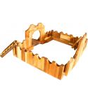 Wooden jumbo castle building set