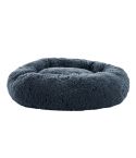 i.Pet Pet Bed Dog Cat 90cm Large Calming Soft Plush Bed Dark Grey