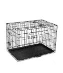 i.Pet 36" Dog Cage Crate Kennel 3 Doors