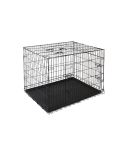 i.Pet 48" Dog Cage Crate Large Kennel 3 Doors