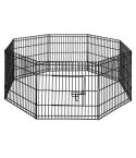 i.Pet 24" 8 Panel Dog Playpen Pet Fence Exercise Cage Enclosure Play Pen