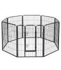 i.Pet 40" 8 Panel Dog Playpen Pet Exercise Cage Enclosure Fence Play Pen