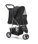 i.Pet Pet Stroller Dog Pram Cat Carrier Large Travel Pushchair Foldable 3 Wheels