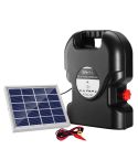 Giantz Fence Energiser 15KM Solar Powered 0.8J Electric