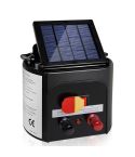 Giantz Fence Energiser 3KM Solar Powered 0.1J Electric Fencing Charger