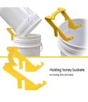 Beekeeping Honey Gallon Plastic Bucket Holder Brackets 2PC