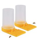 Beehive Beekeeping Water Dispenser Beehive Entrance Feeder 2PCS