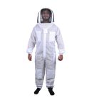 Beekeeping Bee Full Suit 3 Layer Mesh Ultra Cool Ventilated Hoodie Veil Beekeeping Protective Gear Size M
