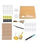 Queen Rearing Marking Kit 146 Pieces for Starter Beekeeper Beekeeping Tools