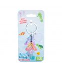Aqua World Seahorse Keychain
