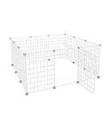 Floofi Small Pet Playpen (White)