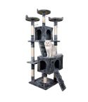 Furtastic 170cm Cat Tree Scratching Post - Dark Grey