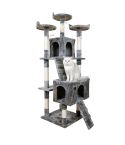 Furtastic 170cm Cat Tree Scratching Post - Silver Grey