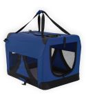 Portable Soft Dog Cage Crate Carrier XXXL BLUE