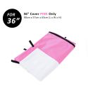 Cage Cover Enclosure for Wire Dog Cage Crate 36in PINK