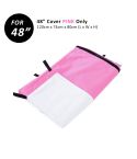 Cage Cover Enclosure for Wire Dog Cage Crate 48in PINK