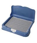 Dog Pet Potty Tray Training Toilet Detachable Wall T2 BLUE