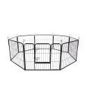 Pet Playpen Heavy Duty Foldable Dog Cage 8 Panel 31in