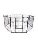 Pet Playpen Heavy Duty Foldable Dog Cage 8 Panel 32in