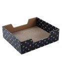 YES4PETS 2 x Kitten Cat Scratch Pad Corrugated Card Board Toy Play Best Scratcher Mat