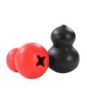 2 x Dura Dog Puppy Chew Rubber Gourd Dental Hygiene Treat Holder Play Toy