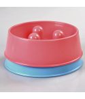 YES4PETS 2 x Medium Pet Anti Gulp Feeder Bowl Dog Cat Puppy slow food Interactive Dish
