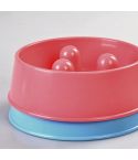 2 x XL Pet Anti Gulp Feeder Bowl Dog Cat Puppy slow food Interactive Dish