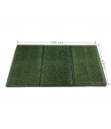 YES4PETS Indoor Dog Puppy Toilet Grass Potty Training Mat Loo Pad 126 x 63 cm