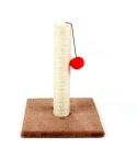 YES4PETS 2 x Cat Kitten Single Scratching Post with Toy-Brown