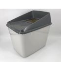 XL Top Entry Cat Litter Box No Mess Large Enclosed Covered Kitty Tray