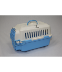 YES4PETS Small Dog Cat Crate Pet Carrier Rabbit Guinea Pig Cage With Tray-Blue