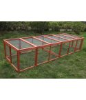 YES4PETS 290 cm XL Chicken Coop Run Guinea Pig Cage Villa Extension Rabbit Hutch Cat Kitten House Pen