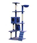 YES4PETS 193cm Cat Scratching Tree Post Sisal Pole Scratching Post Scratcher Tower Condo Blue