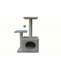 YES4PETS 71cm Beige Cat Scratching Tree Scratcher Post Pole Furniture Gym House