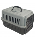 YES4PETS Small Dog Cat Rabbit Crate Pet Guinea Pig Carrier Kitten Rabbit Cage-Grey
