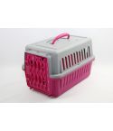 YES4PETS Small Dog Cat Rabbit Crate Pet Guinea Pig Carrier Kitten Cage Pink