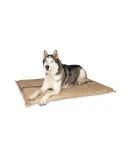 Jumbo Hessian Pet Dog Puppy Bed Mat Pad House Kennel Cushion With Foam 110 x 78 cm