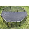 YES4PETS 80 cm Heavy Duty Pet Dog Puppy Cat Rabbit Exercise Playpen Fence With Cover