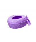 YES4PETS XL Portable Cat Toilet Litter Box Tray House with Scoop Purple